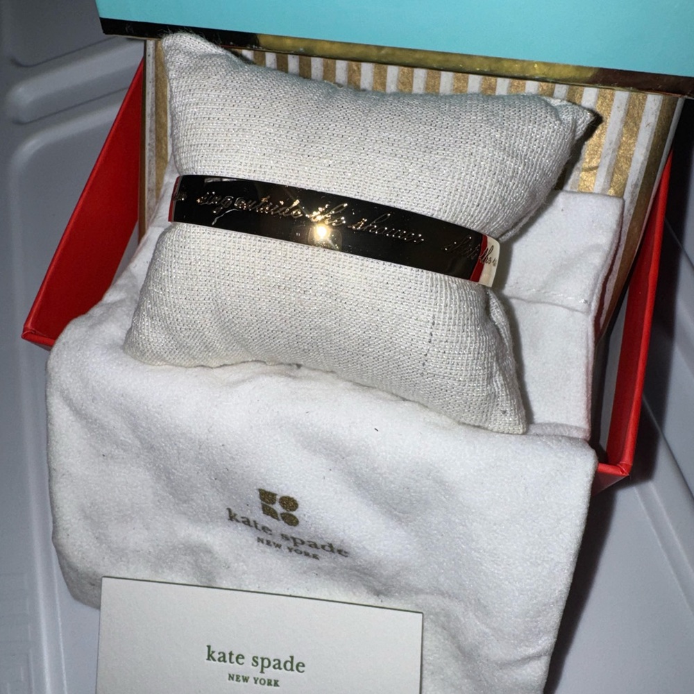 Kate Spade Shiny Gold Bangle